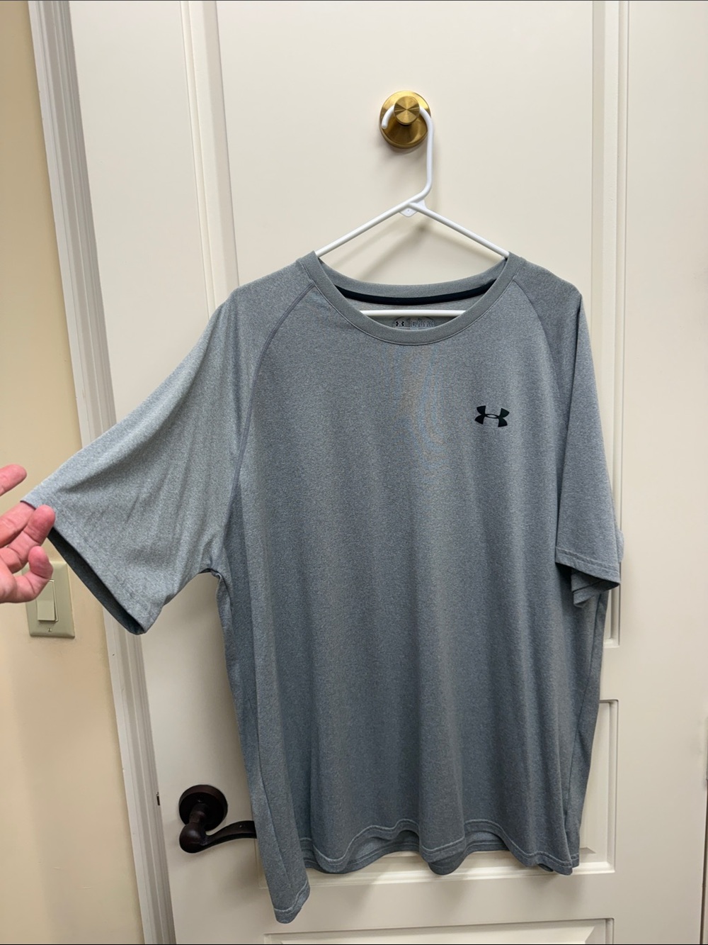 Under Armour Gray Short-Sleeve Performance Tee
